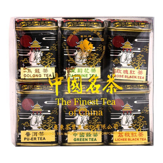 Golden Sail The Finest Tea of China (Assorted 6 Flavours) 金帆牌 中國茗茶