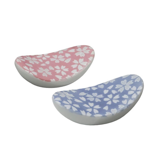 Flower Pattern Rounded Chopstick Rest (Random Design)