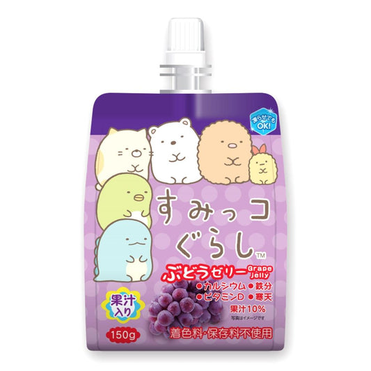 橫尾角落生物蒟蒻果凍（葡萄味）