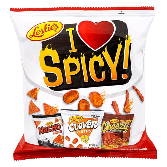 Leslie's I Love Spicy! Cheese Chips Mix