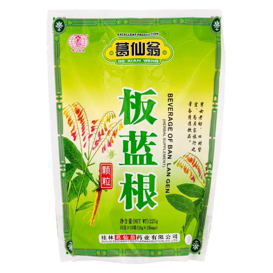 Ge Xian Weng Ban Lan Gen Instatn Herbal Tea 葛仙翁 板藍根