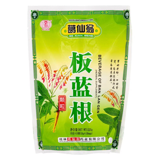 Ge Xian Weng Ban Lan Gen Instant Herbal Tea 葛仙翁 板藍根