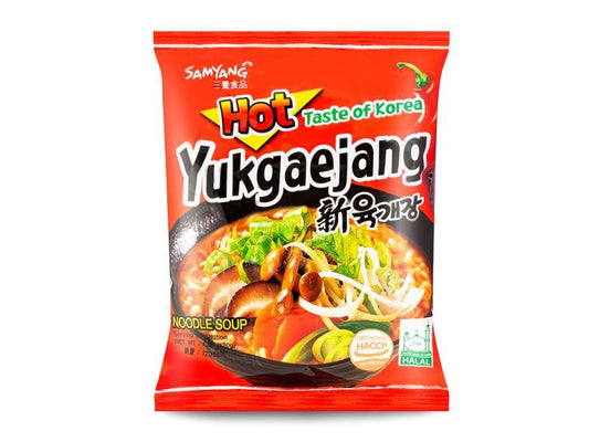 Samyang Hot Yukgaejang Noodle Soup 육개장