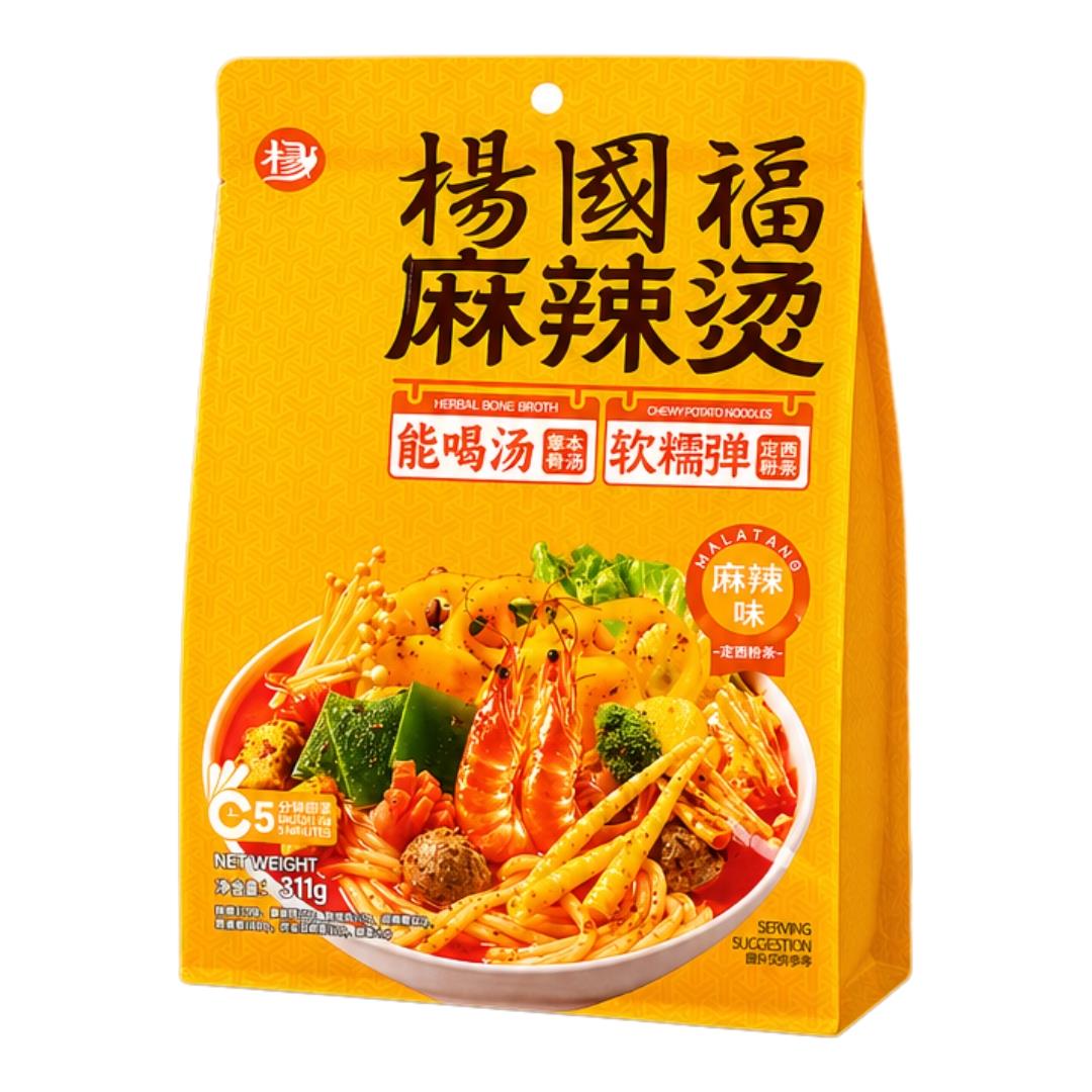 Yang Guo Fu Malatang Hot Pot with Potato Noodle (Hot & Spicy) 楊國福 麻辣燙 (麻辣味)