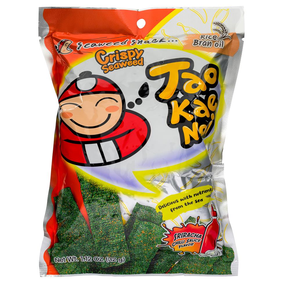 Tao Kae Noi Crispy Seaweed (Sriracha Chilli Sauce Flavour) 小老闆 脆紫菜 (是拉差香辣味)