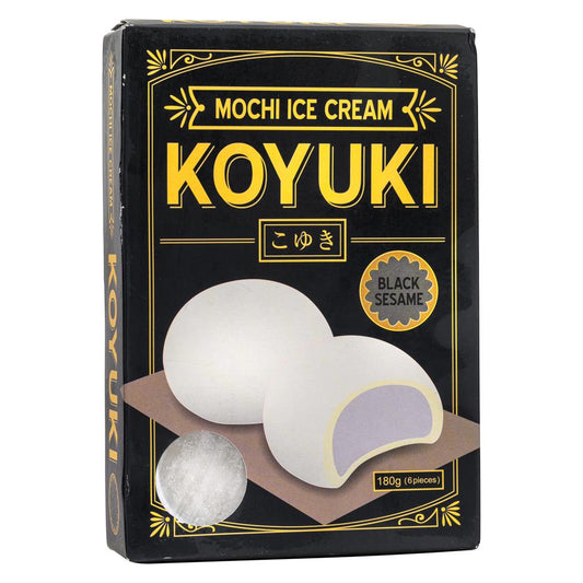 Koyuki Mochi Ice Cream (Black Sesame)