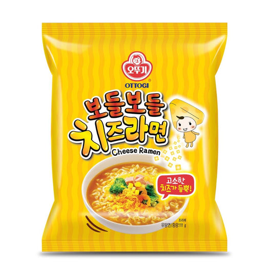 Ottogi Bodle Bodle Soup Cheese Ramen 오뚜기 보들보들 치즈라면