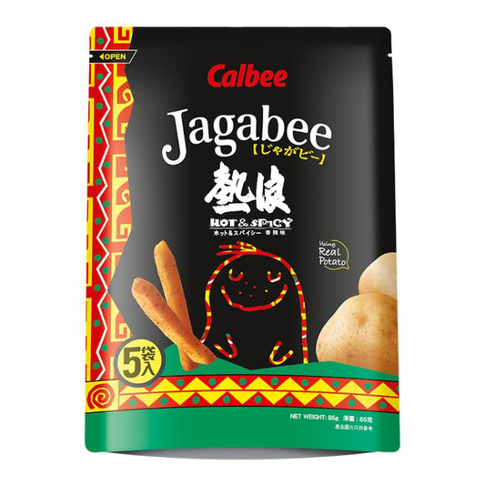 Calbee Jagabee Potato Sticks (Hot & Spicy Flavour) 宅卡B薯條 (熱浪香辣味)