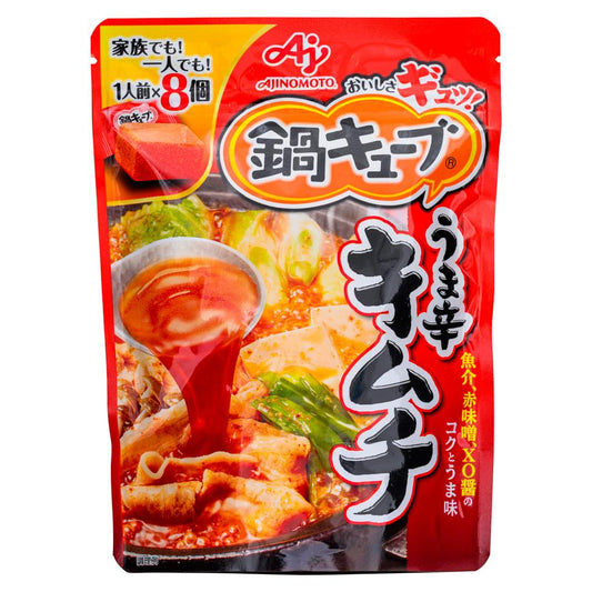 Ajinomoto Nabe Cube Hot Pot Soup Base (Uma Spicy Kimchi)