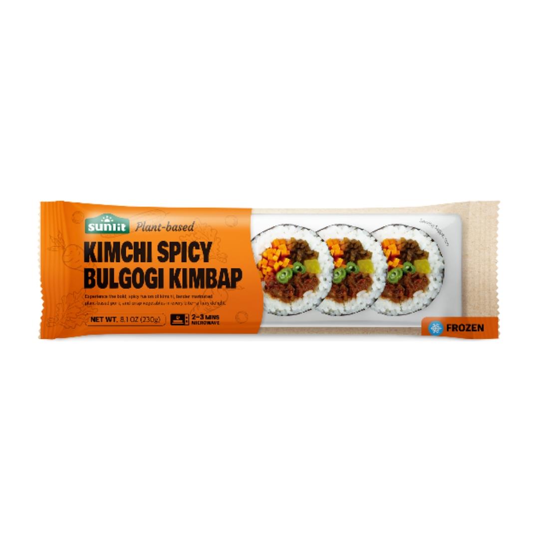 Sunlit Frozen Kimchi Spicy Bulgogi Kimbap