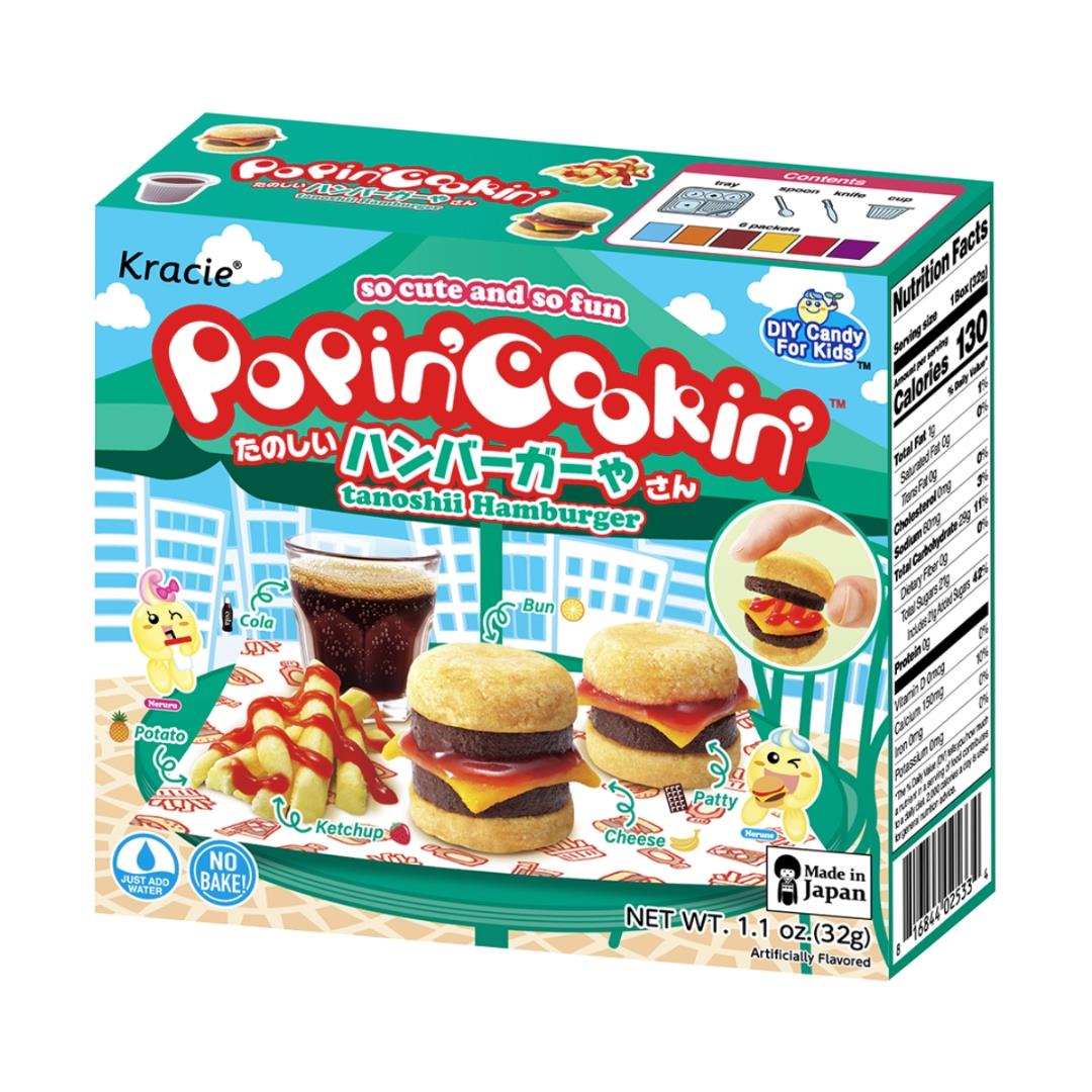 Kracie Popin' Cookin' Making Kit (Tanoshii Hamburger)