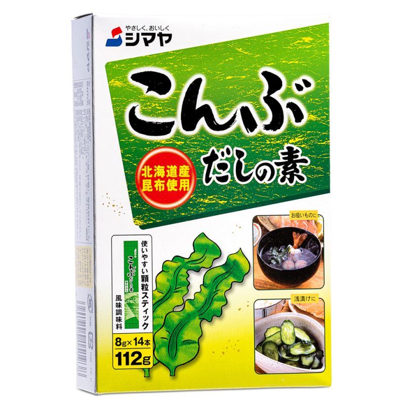 Shimaya 粒狀海帶湯包 (Konbu Dashi No Moto) こんぶ だしの素