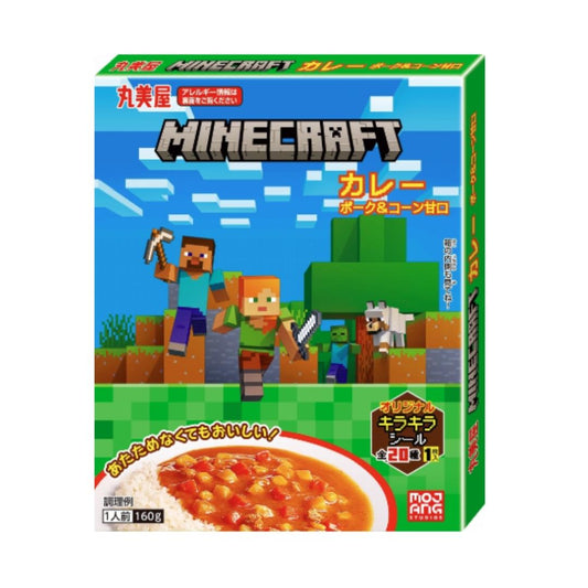 Marumiya Minecraft Curry (Mild) マインクラフト カレー (ポーク＆コーン甘口)