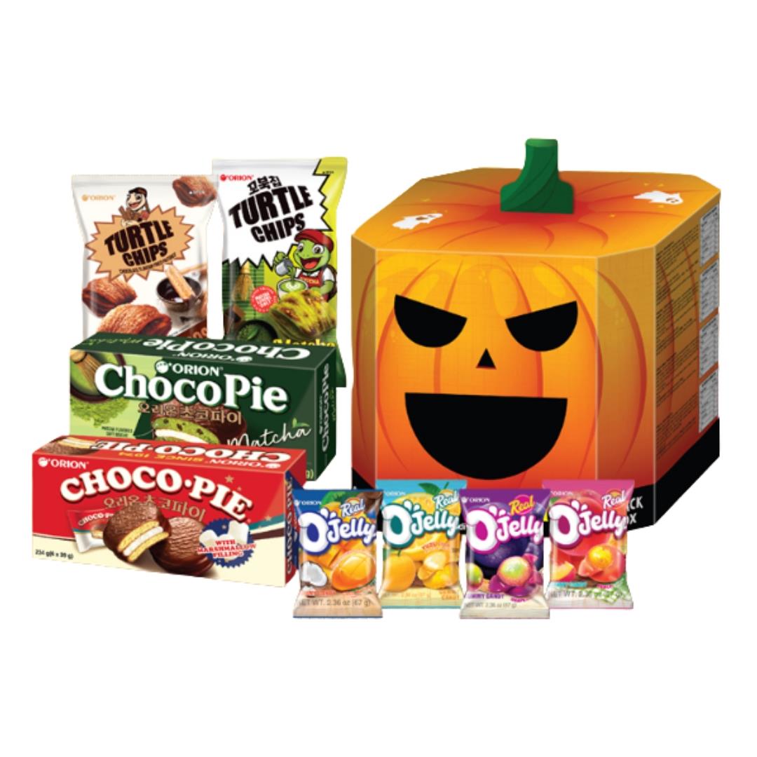 Orion Build a Pumpkin Mask Halloween Snack Box