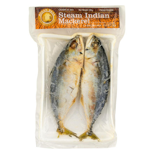 Asean Seas Frozen Steame Indian Mackerel Fish 熟白面白狼魚