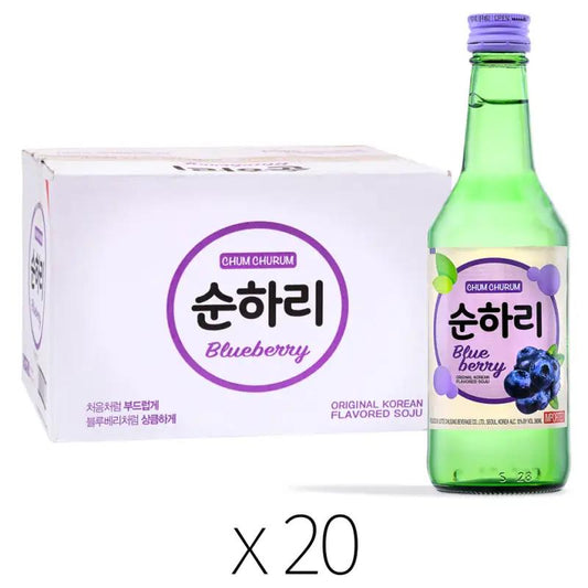 Chum Churum Blueberry Soju (ABV 12.0%) (Case of 20)