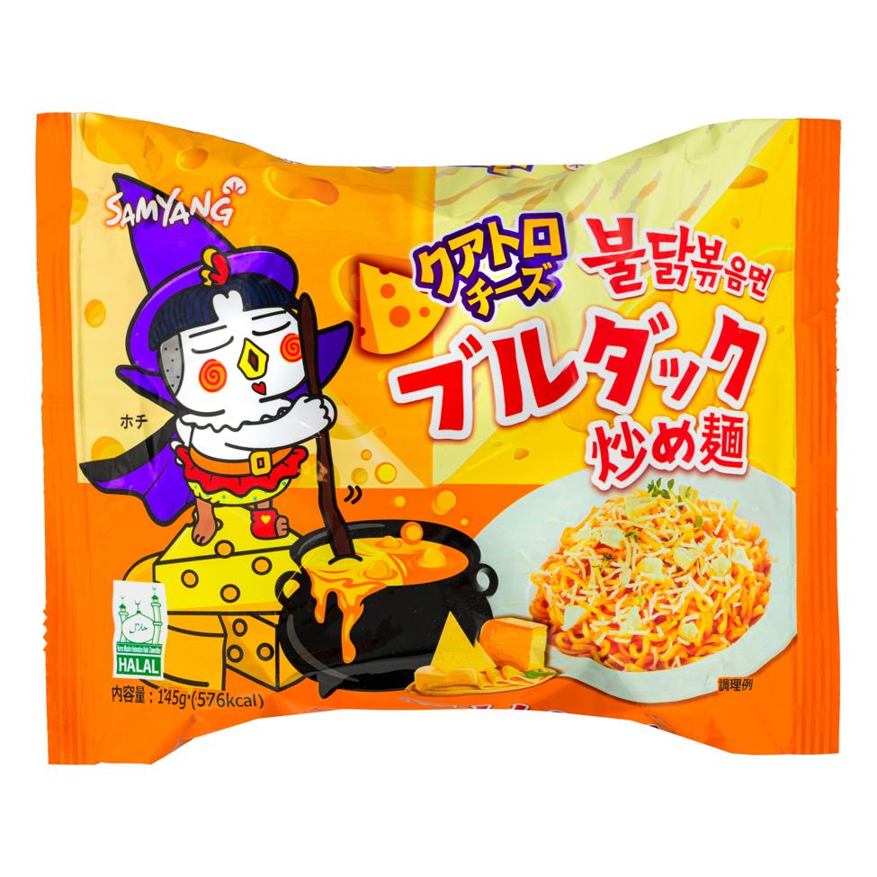 Samyang Buldak Hot Chicken Flavour Ramen (Four Cheese) (JPN Version)