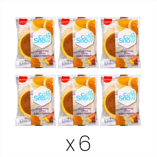 Samlip Cafe Snow Cheesecake (Sweet Potato) (Bundle of 6)