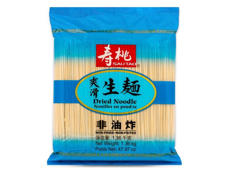 Sau Tao Dried Noodle 壽桃牌 爽滑生麵