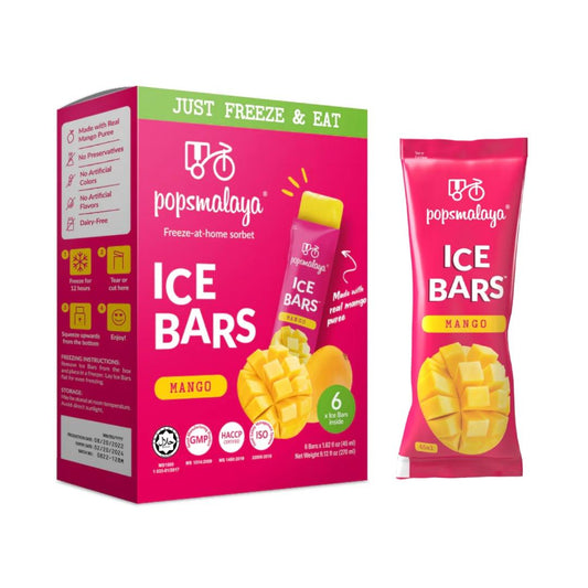 Pops Malaya Mango Ice Bar (Box of 6)