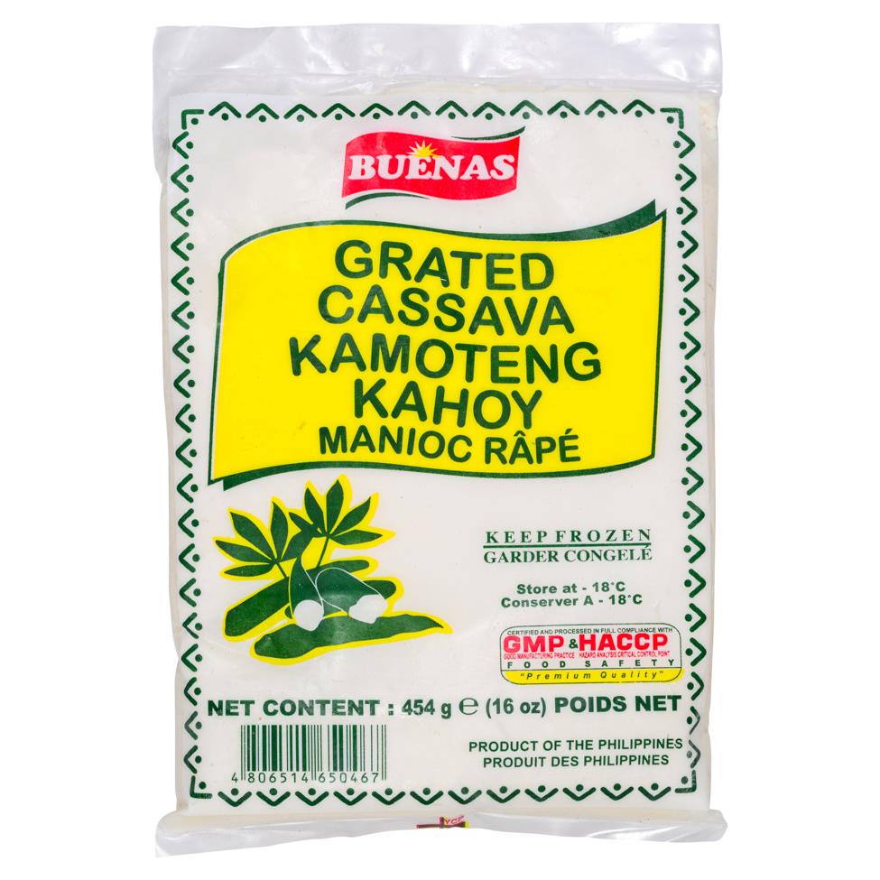 Buenas Frozen Grated Cassava