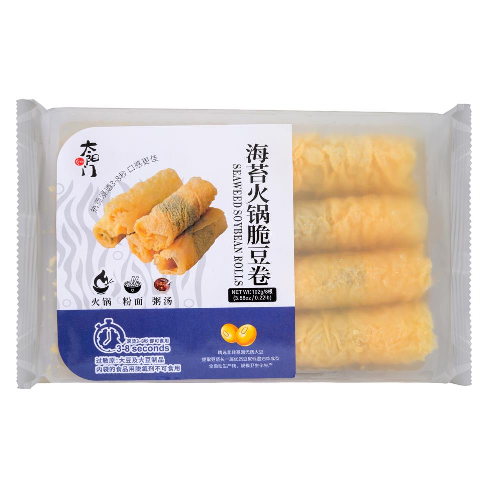 Tai Yang Men Seaweed Soybean Roll 太陽門 海苔火鍋脆豆卷