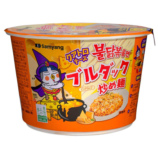 三養辣雞麵大碗（四種起司）（日本版）