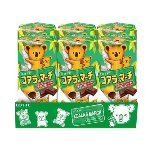 Lotte Koala's March Biscuits (Chocolate) (Pack of 6)