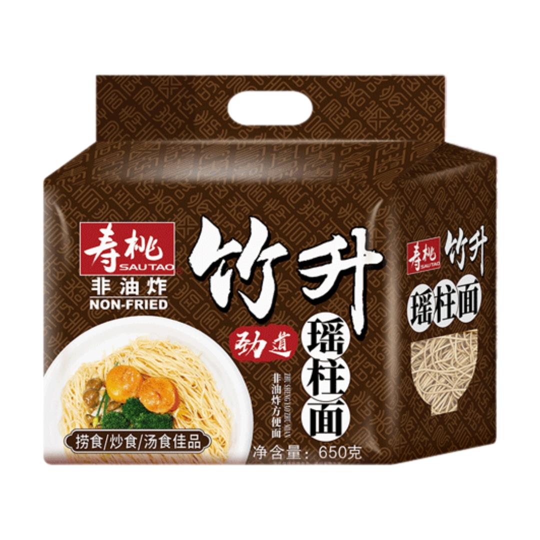 Sau Tao Scallop Jook Sing Noodles 壽桃 瑤柱竹昇麵
