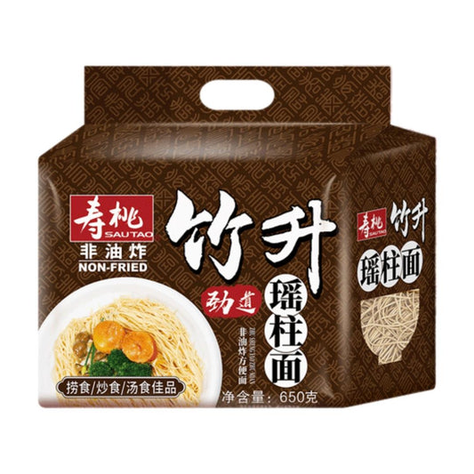 Sau Tao Scallop Jook Sing Noodles 壽桃 瑤柱竹昇麵