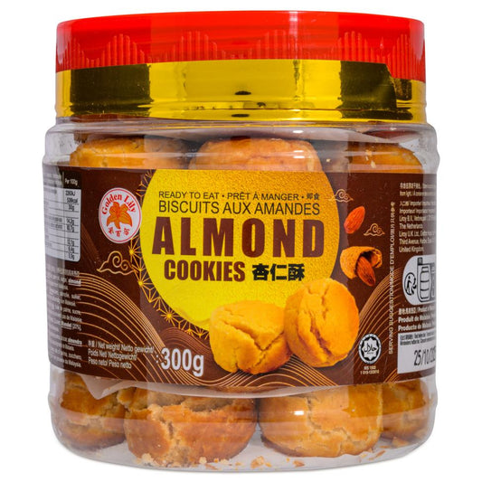 Golden Lily Cookies (Almond Flavor) 金百合 杏仁酥