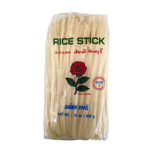 Rose Brand Rice Stick 玫瑰牌 尖竹汶粿條 (5mm)