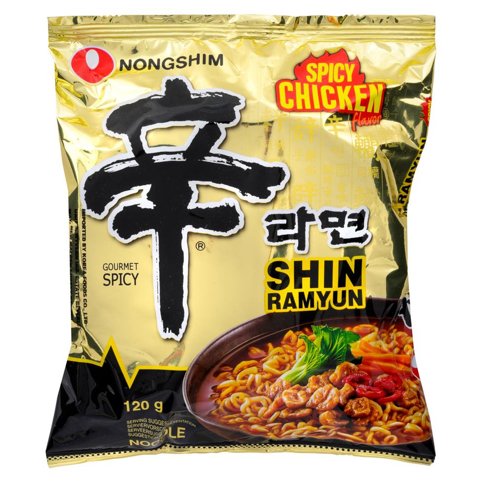农心辛拉面香辣鸡肉风味方便面