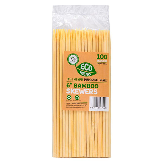 MP Bamboo Skewers 6" (100 pcs) 6吋沙爹竹簽 (100支)