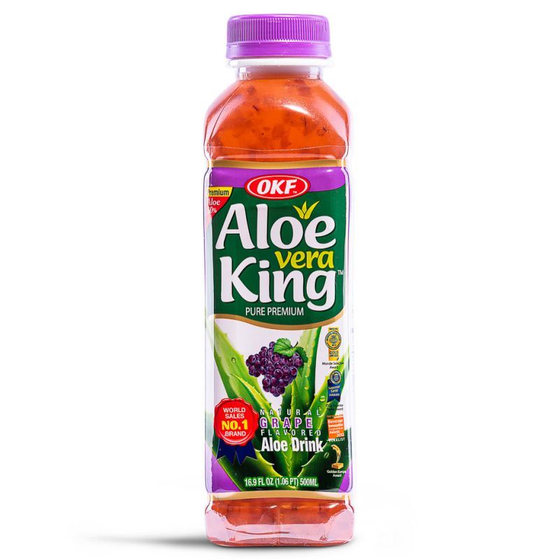 OKF Aloe Vera King Grape Flavoured Aloe Vera Drink