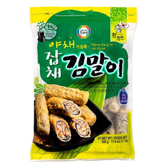 Surasang Seaweed Spring Roll (Vegetable Flavour) 잡채 김말이