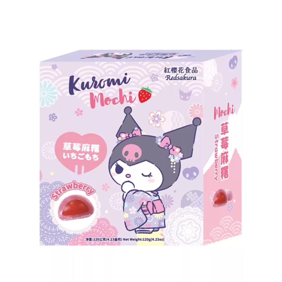 Red Sakura Kuromi Strawberry Mochi 紅櫻花 酷洛米 草莓麻糬 - Best Before: 20/07/2026