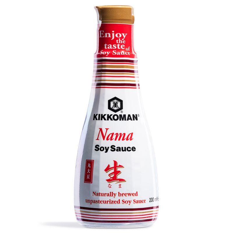 Kikkoman Naturally Brewed Nama Unpasteurized Soy Sauce 萬字 生醬油