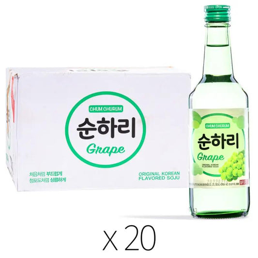 Chum Churum Grape Soju (ABV 12.0%) (Case of 20)