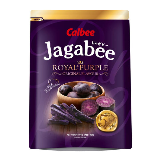 Calbee Jagabee Purple Potato Sticks 宅卡B紫薯條 (原味)