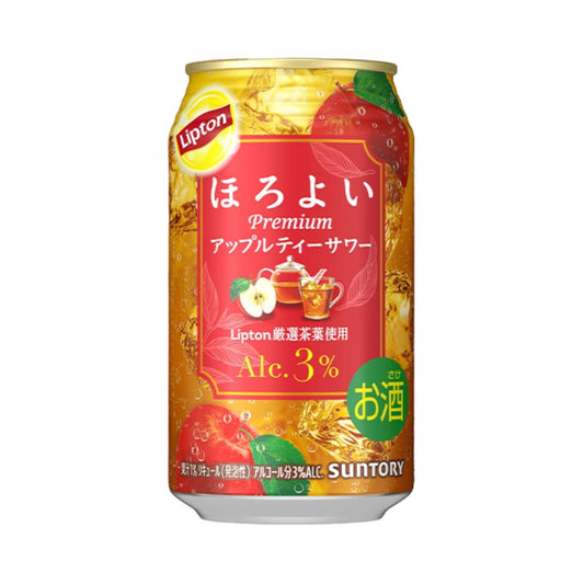 Suntory Horoyoi Lipton Apple Tea Sour Liptonレモンティーサワー (ABV 3%)