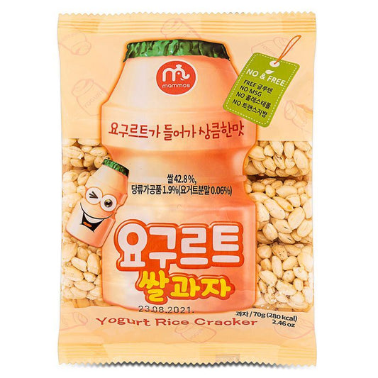 Mammos Yogurt Rice Cracker 요구르트 쌀간자