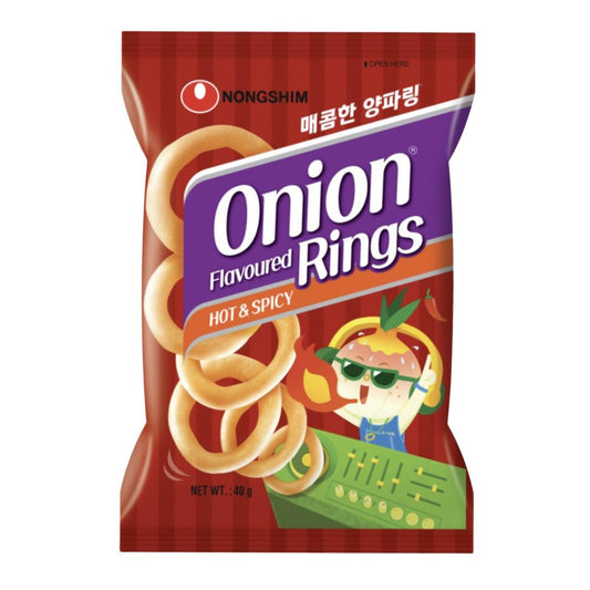 Nongshim Onion Flavoured Rings (Hot & Spicy)
