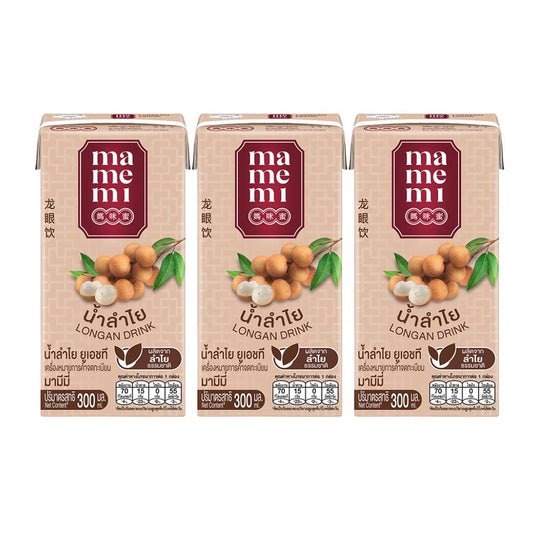 Mamemi Longan Drink (Pack of 3) 媽咪蜜 龍眼飲 (3包裝)