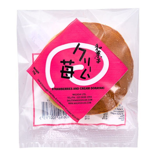 和菓子草莓奶油銅鑼燒