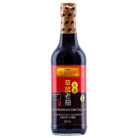 Lee Kum Kee Supreme Mushroom Dark Soy Sauce 李錦記 至尊草菰老抽