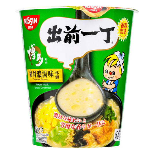 日清出前一丁豬骨濃湯味杯麵
