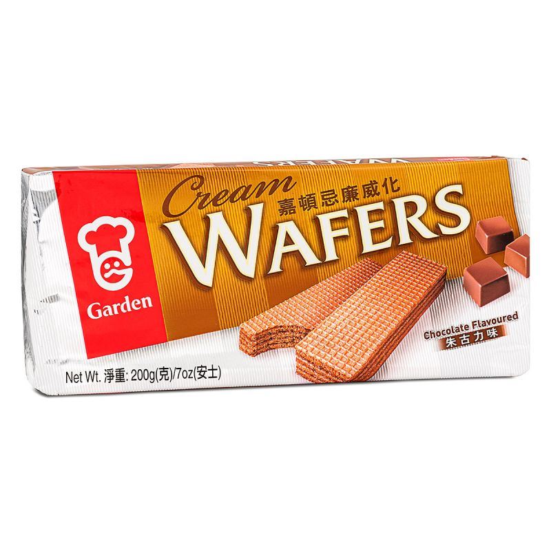 Garden Cream Wafers (Chocolate Flavour) 嘉頓 忌廉威化 (朱古力味)