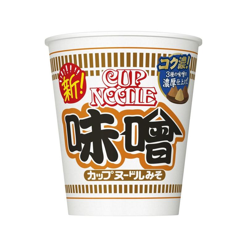 Nissin Cup Noodles (Triple Miso Flavour) (JPN Version) 日清 日本版杯面 (三重味噌味)