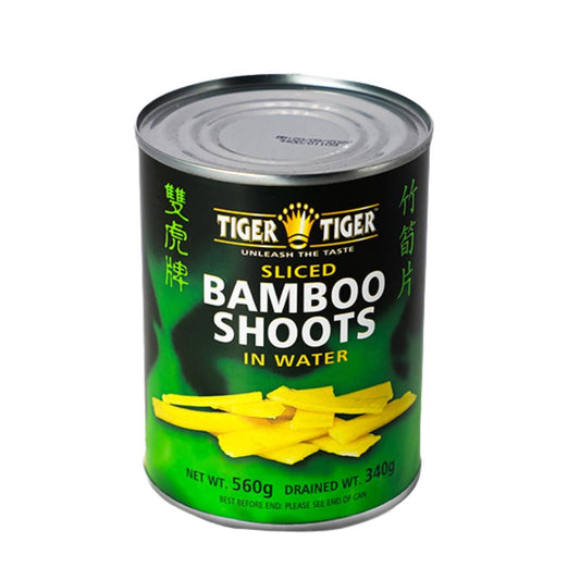 Tiger Tiger Sliced Bamboo Shoots in Water 雙虎牌 竹筍片